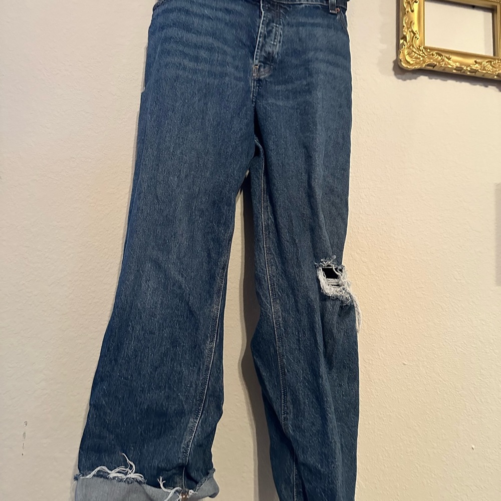 Slouchy fit denim